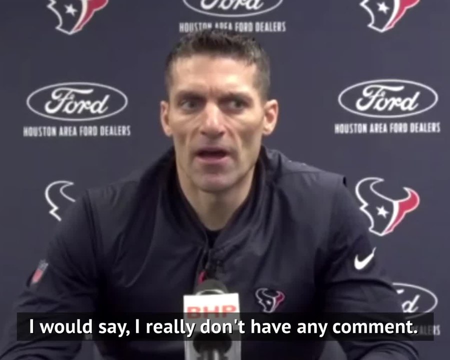 Texans will respect legal process with regards to Watson - Caserio