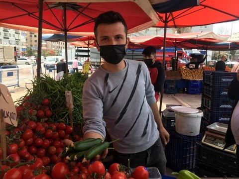 Ramazanın ilk haftasında semt pazarlarında salatalığa zam