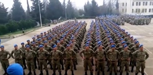 Mehmetçiğin yaptığı komando andı izleyenlerin tüylerini diken diken etti!