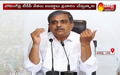 దొంగ ఓట్లు వేసే అవసరం మాకు లేదు: సజ్జల