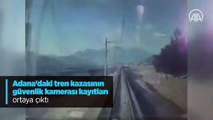 Download Video: Adana'daki tren kazasının güvenlik kamerası kayıtları ortaya çıktı