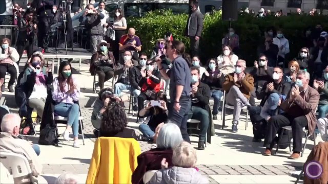 Iglesias: No defendemos la violencia, pero tenemos orgullo