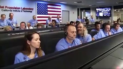 Explosion de joie au siège de la Nasa