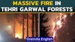 Massive fire in Tehri Garhwal forests continue to blaze | Oneindia News