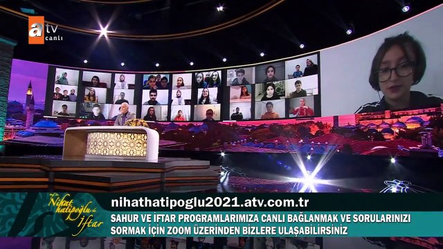 Nihat Hatipoğlu'na öyle bir soru sordu ki... İzleyenler hayretler içerisinde kaldı
