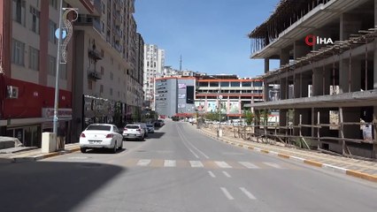 Mardin’de cadde ve sokaklar sessizliğe büründü