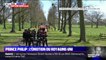 Obsèques du Prince Philip: poursuite du défilé militaire dans les jardins du Château de Windsor