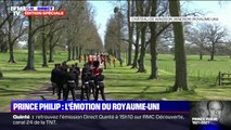 Obsèques du Prince Philip: poursuite du défilé militaire dans les jardins du Château de Windsor
