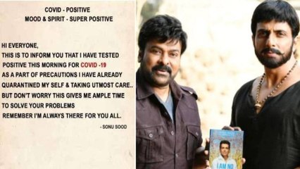 Sonu Sood Tests Positive For COVID-19 || Oneindia Telugu
