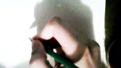 Me drawing Harley Quinn in the paper