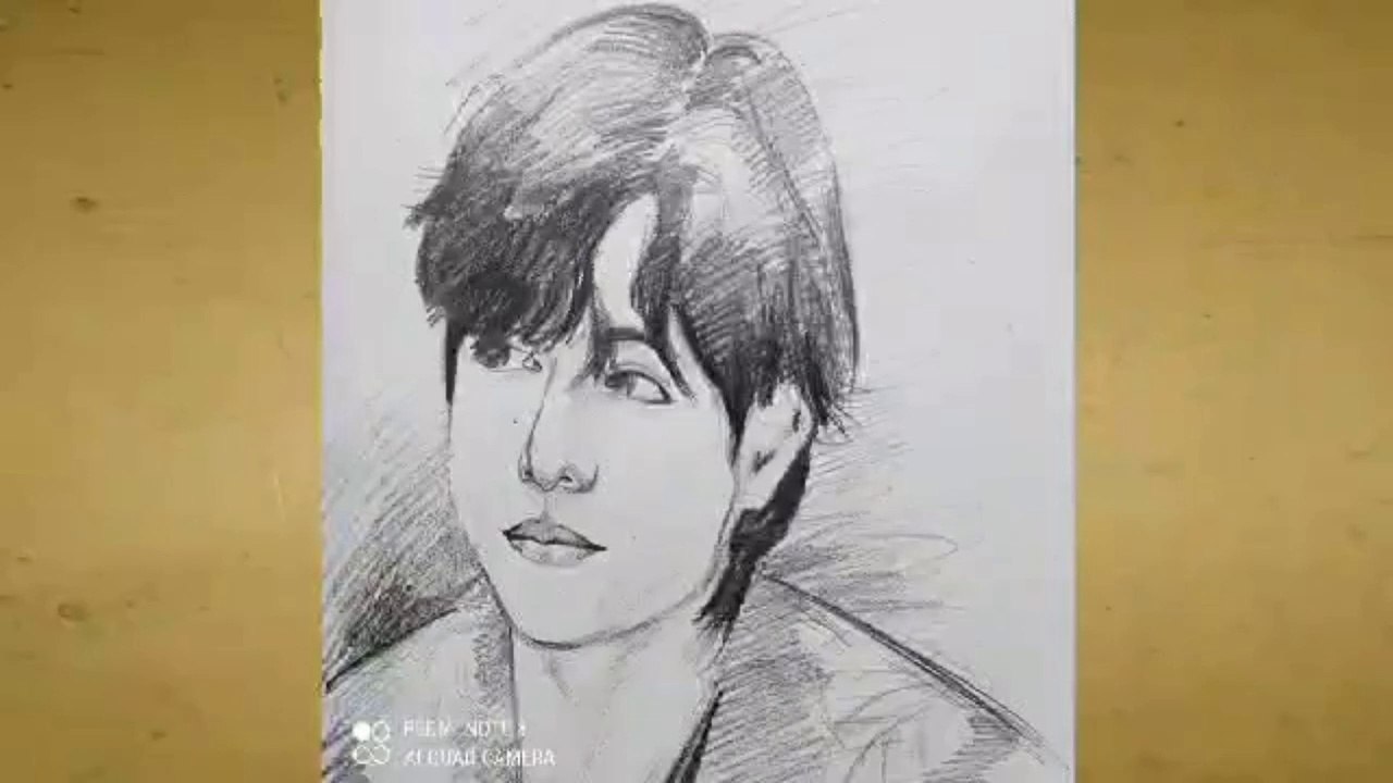 BTS V (Taehyung) drawing