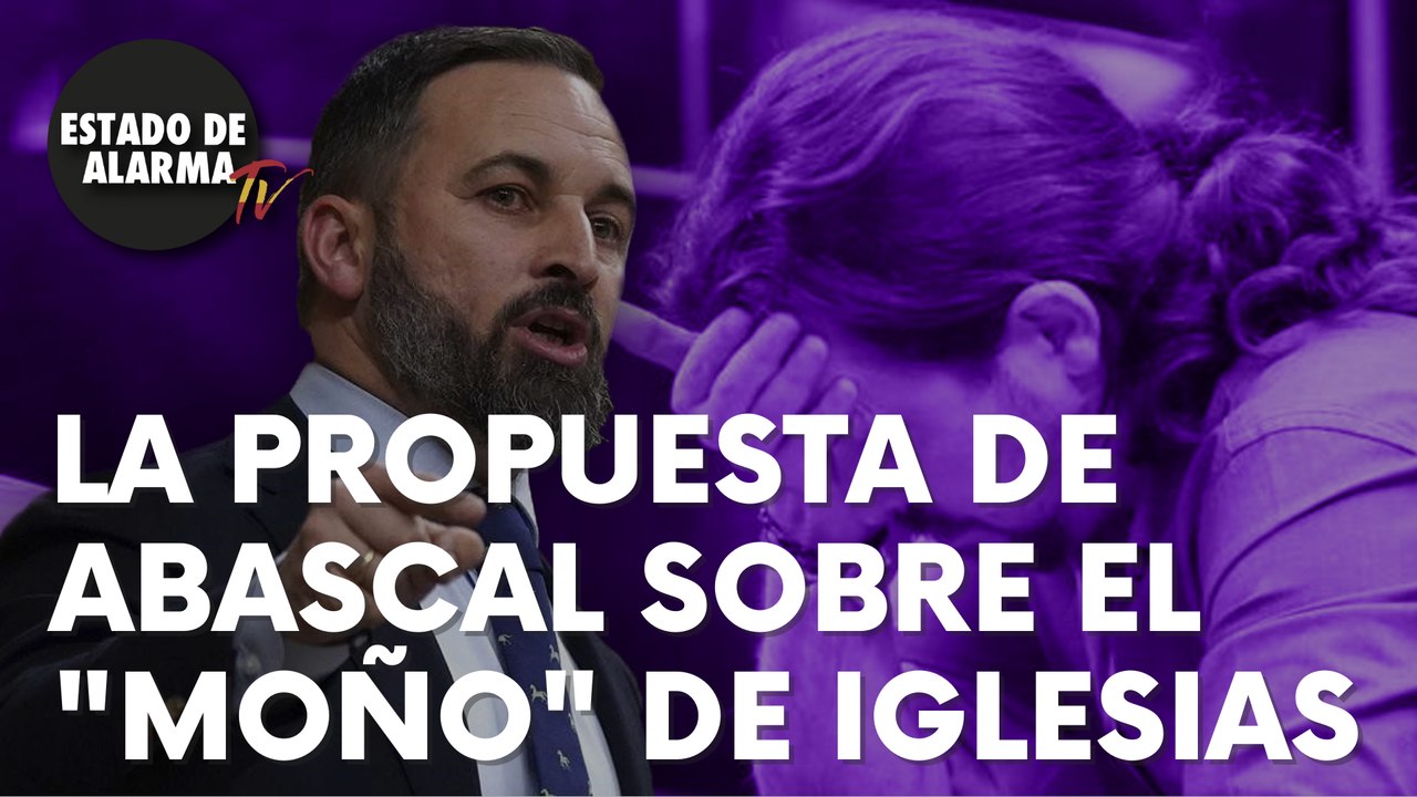 La propuesta del líder de Vox, Santiago Abascal, sobre el “moño” de Iglesias que incendia las redes
