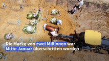 Weltweit jetzt mehr als drei Millionen Corona-Tote