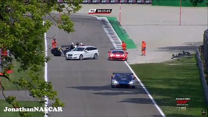 Big Crash Practice Monza 2021 GT World Challenge Europe