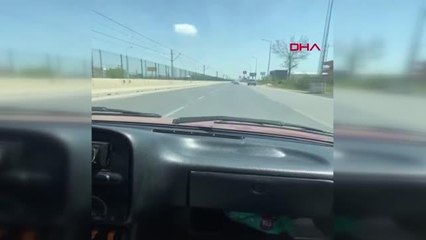 DİREKSİYONSUZ OTOMOBİL KULLANMAYA 144 LİRA CEZA VE ADLİ İŞLEM - DÜN GEÇİLEN GÖRÜNTÜLERLE