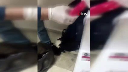 Meyve suyu kutusundan uyuşturucu çıktı