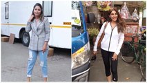 Hina Khan & Nikki Tamboli Snapped Across Town