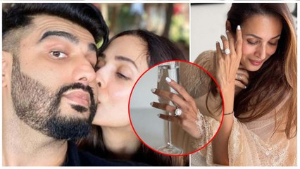 Malaika Arora Shows-Off Her Big Diamond Ring In Latest Post; Fans Wonder If The Actress Is Engaged!