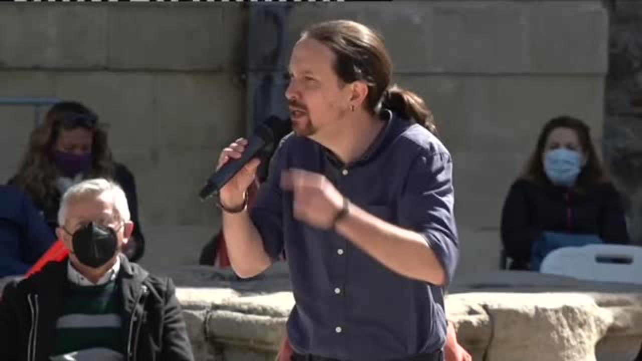 Pablo Iglesias afirma que la derecha en Madrid "desprecia lo público"