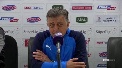 Yukatel Denizlispor-Büyükşehir Belediye Erzurumspor maçının ardından - Yılmaz Vural