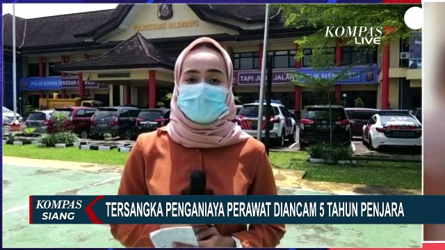 Tersangka Penganiaya Perawat RS Siloam Palembang Terancam 5 Tahun Penjara
