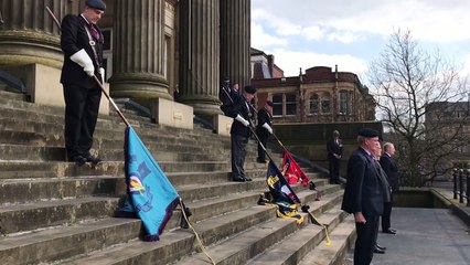 The event to mark the funeral of the Duke of Edinburgh at Preston