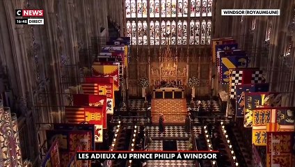 Funérailles du Prince Philip : Revoir le "God Save the Queen" interprété de façon très émouvante lors de la cérémonie au sein de la chapelle Saint-George, au château de Windsor