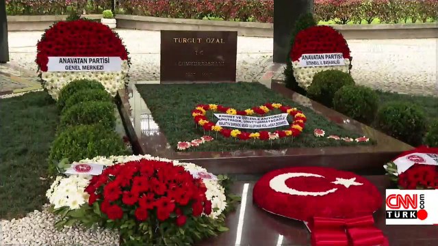 Cumhurbaşkanı Erdoğan, Özal için düzenlenen anma törenine katıldı