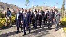 Ulaştırma ve Alt Yapı Bakanı Adil Karaismailoğlu Hasankeyf yeni yerleşim yerlerinde incelemelerde bulundu