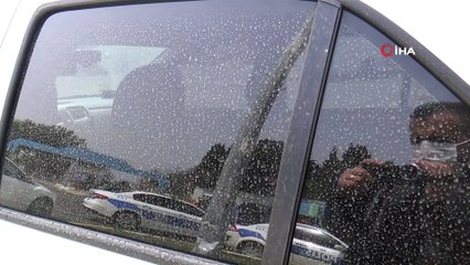 Meteoroloji toz uyarısında bulunmuştu, gökyüzünden çamur yağdı