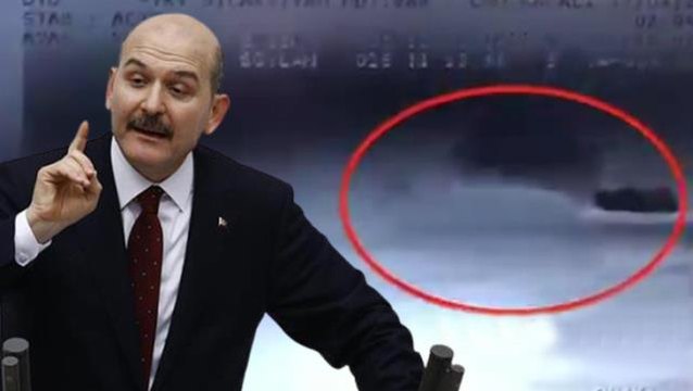 Bakan Soylu'dan Yunan zulmü paylaşımı! İnsanları benzin dökerek yakmaya çalıştılar