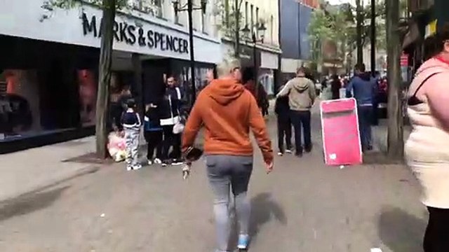 Doncaster town centre April 17