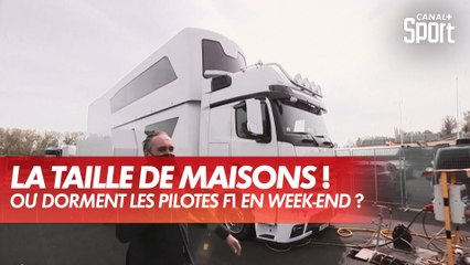 À la découverte des motorhomes des pilotes F1