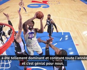 76ers - Simmons : "Embiid est clairement le MVP de la saison"