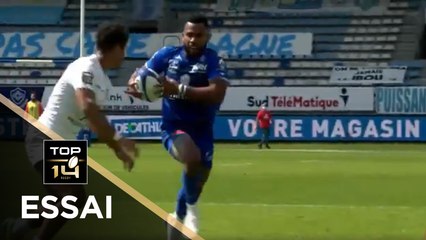 TOP 14 - Essai de Vilimoni BOTITU (CO) - Castres - Toulouse - J21 - Saison 2020/2021
