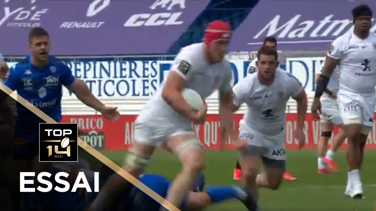 TOP 14 - Essai de Thibault FLAMENT (ST) - Castres - Toulouse - J21 - Saison 2020/2021