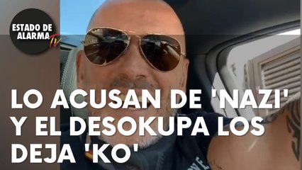 Periodistas ‘progres’ acusan de ‘nazi’ a Dani Esteve tras una ‘desokupación’ y este los deja ‘KO’