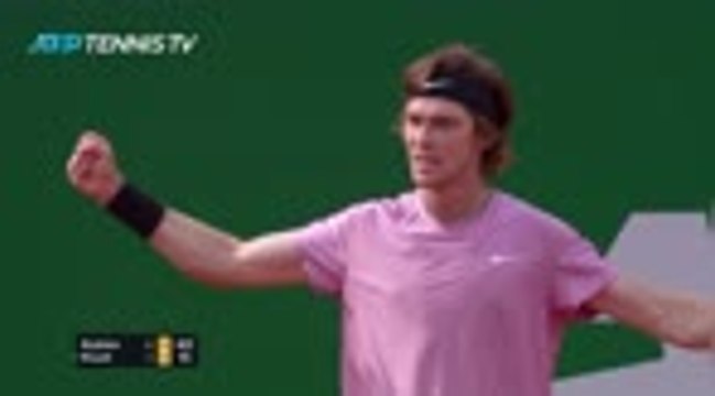 Monte-Carlo - Rublev en finale