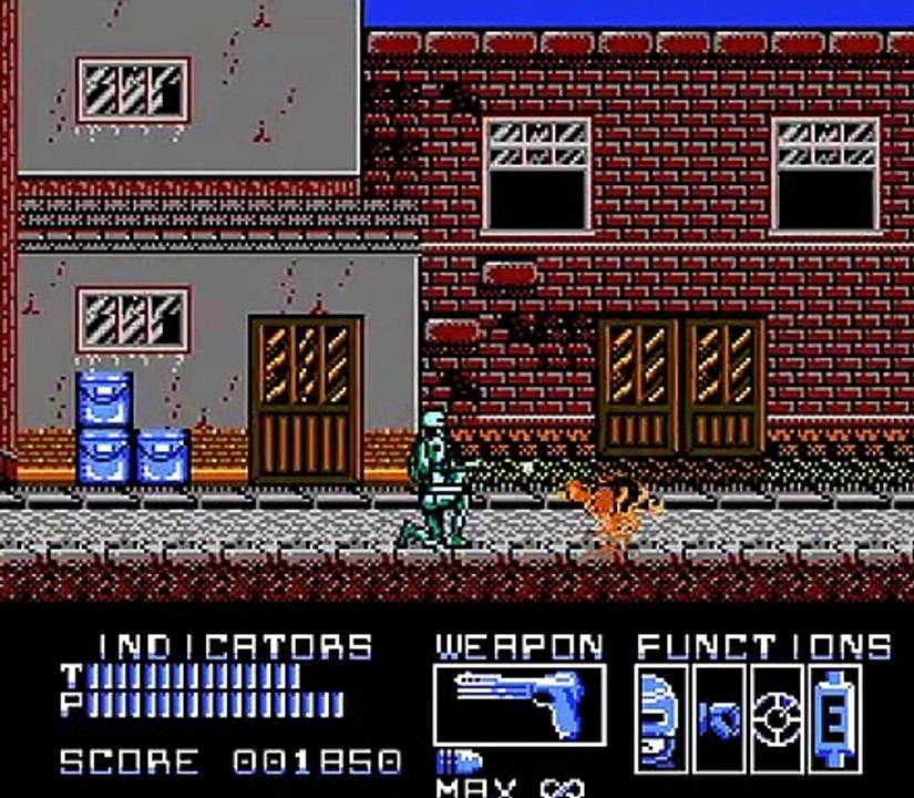 Robocop 1 (NES) Gameplay