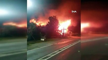 Şili’de bir kilise yakıldı