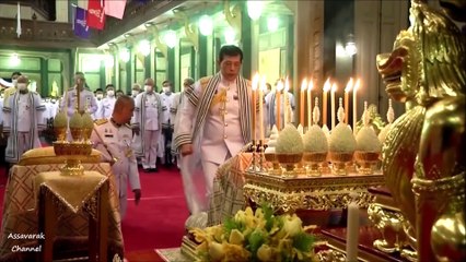 ในหลวง ราชินี ทรงปฏิบัติพระราชกรณียกิจโอกาสวันคล้ายวันสว_รรคต พระบาทสมเด็จพระมงกุฎเกล้าเจ้าอยู่หัว