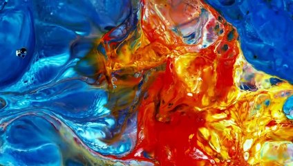 How Oil Paint mixes with water| Creative Art