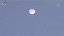 La nave rusa Soyuz MS-17 aterriza con éxito en Kazajistán con tres astronautas a bordo