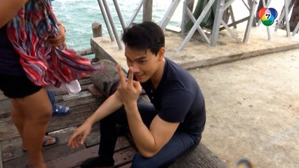 ทะเลเดือด : หลุยส์ เฮส - โอ๊ต รัฐธีร์ ทุ่มสุดตัวโดดน้ำลงกลางทะเล