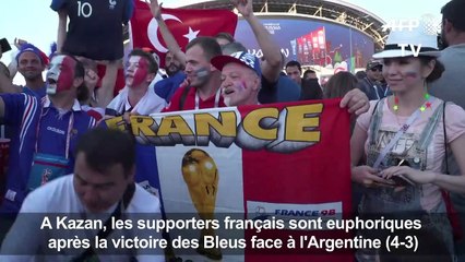 Les supporters français exultent après la victoire des Bleus (2)