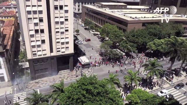 Rio: affrontements lors d’une manifestation anti-austérité
