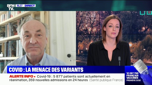 Covid-19: les variants britanniques toujours majoritaires , selon ce virologue