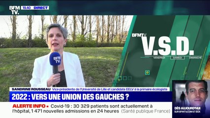 Réunion de la gauche: "On aura du mal à faire une union si on parle de personnalités", a déclaré Sandrine Rousseau