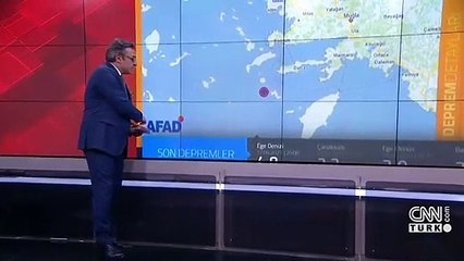 Son dakika... Muğla'da 4.8 büyüklüğünde deprem