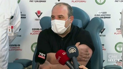 Son dakika... Bakan Varank yerli aşı oldu!